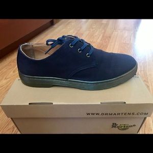 Dr. Martins Gizelle Canvas Oxfords in Navy